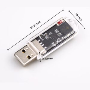 ESP32 USB Dongle Front Size