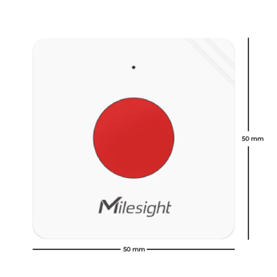 Milesight Smart Button Front and Label